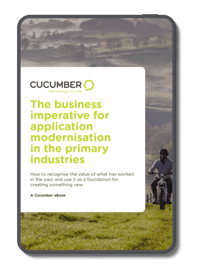 The business imperative for application modernisation in the food and fibre industry 